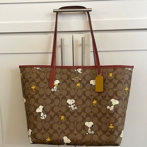 Coach “Snoopy” Tote Bag